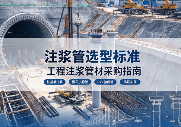 中站注浆管选型标准